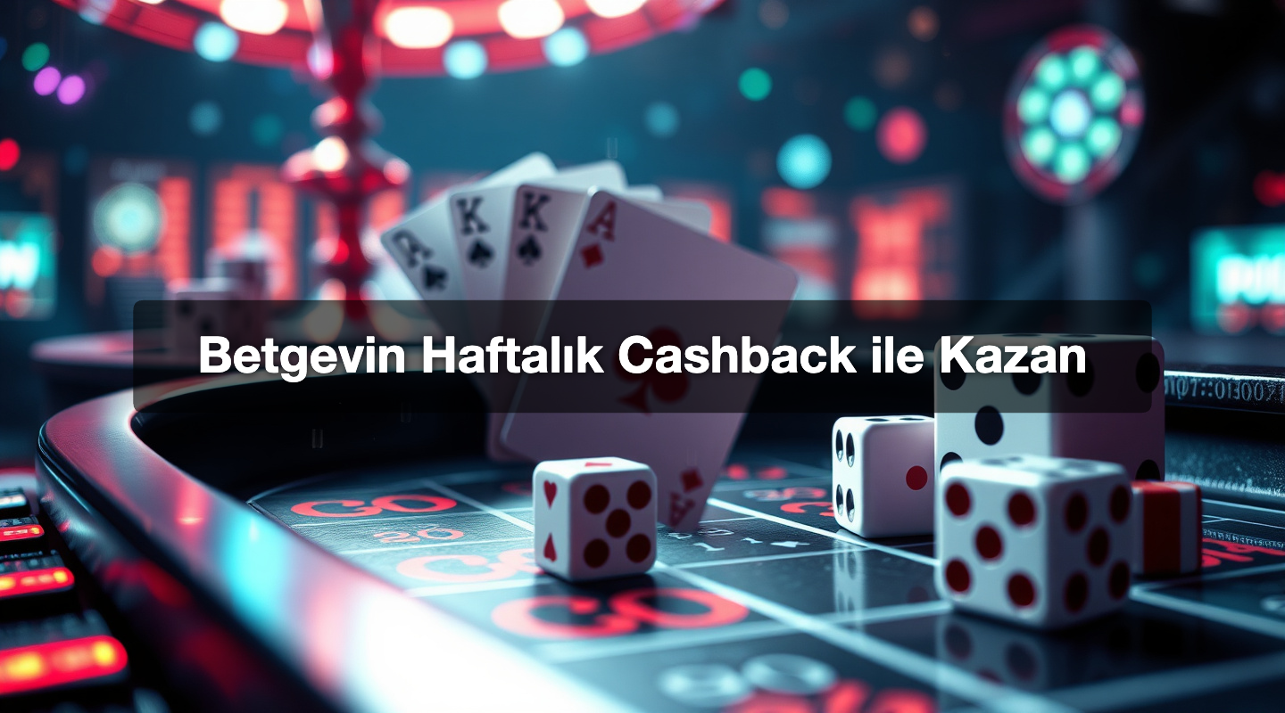 Betgevin Haftalık Cashback ile Kazan